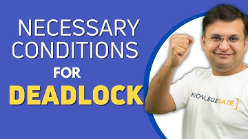 5.2 Four Necessary Conditions for Deadlock | Mutual Exclusion Hold Wait | Deadlock in OS in Hindi