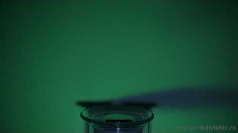 Visualization of Mercury vapors in UV light