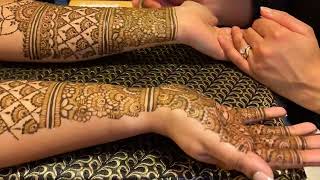 Bridal Henna Timelapse Video - How To