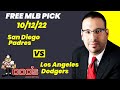 MLB Picks and Predictions - San Diego Padres vs Los Angeles Dodgers, 10/12/22 Free Best Bets & Odds