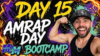 AMRAP Day!! How many can you do (W/ MUSIC) 30 Min Kettlebell, Dumbbell & BW Bootcamp Day 15