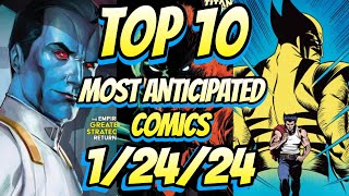 Top 10 Most Anticipated NEW Comic Books For 1\/24\/24