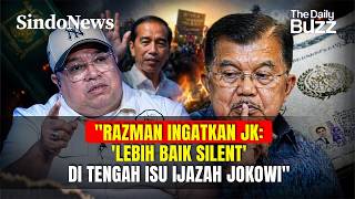 Razman Ingatkan Jk lebih Baik Silent Di Tengah Isu Ijazah Jokowi  The Daily Buzz