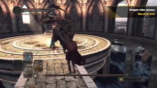 Dark Souls 2 SOTFS Dragonrider boss cheese Xbox 1