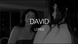 David  Lorde s En Espaol