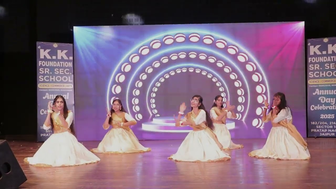 Ghar More pardesiya Dance - Annual Function - KK Foundation School