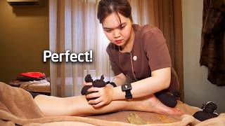 ASMR: Relaxing Massage, Herbal Compress & Head Massage for Deep Sleep Profile