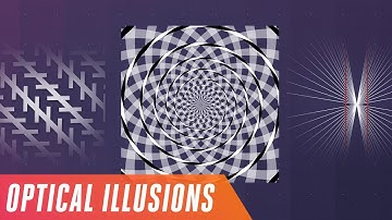 How optical Illusions trick your brain