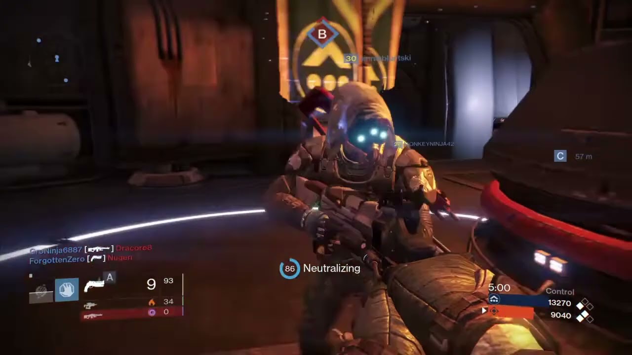 Destiny Crucible Multiplayer Match