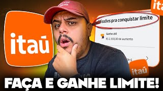 🚀 BANCO ITAÚ: Como funciona a NOVA FUNÇÃO para CONQUISTAR LIMITE, vale a pena em 2026?