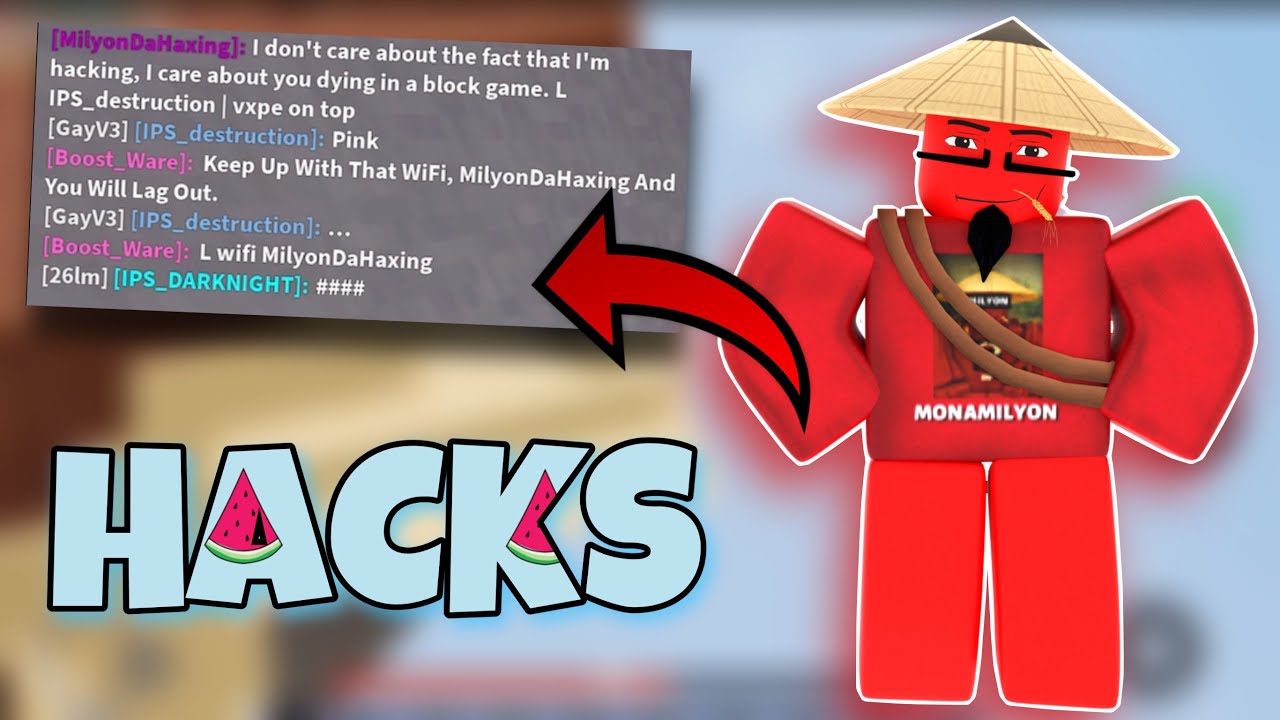 A FAMOUS YOUTUBER was caught HACKING.. (Roblox BedWars) - YouTube