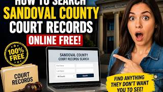 How to search Sandoval County court records online free