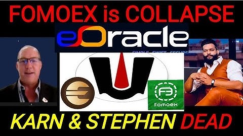 COLLAPSE FOMOEX & ECN-E-ORACLE-NO UPDATE FROM FOMOEX-DON