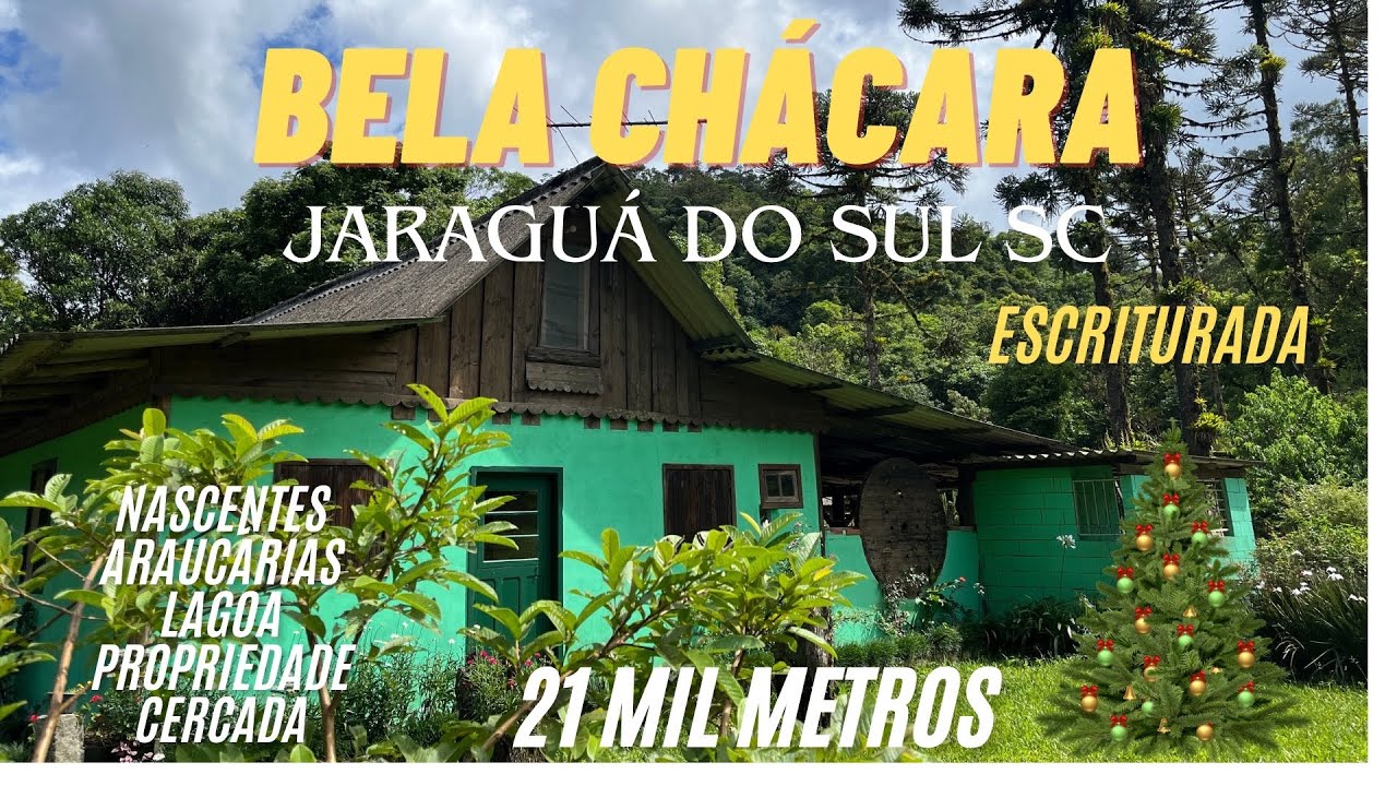 Linda Chácara em Jaraguá do Sul SC  #sitio #chácara