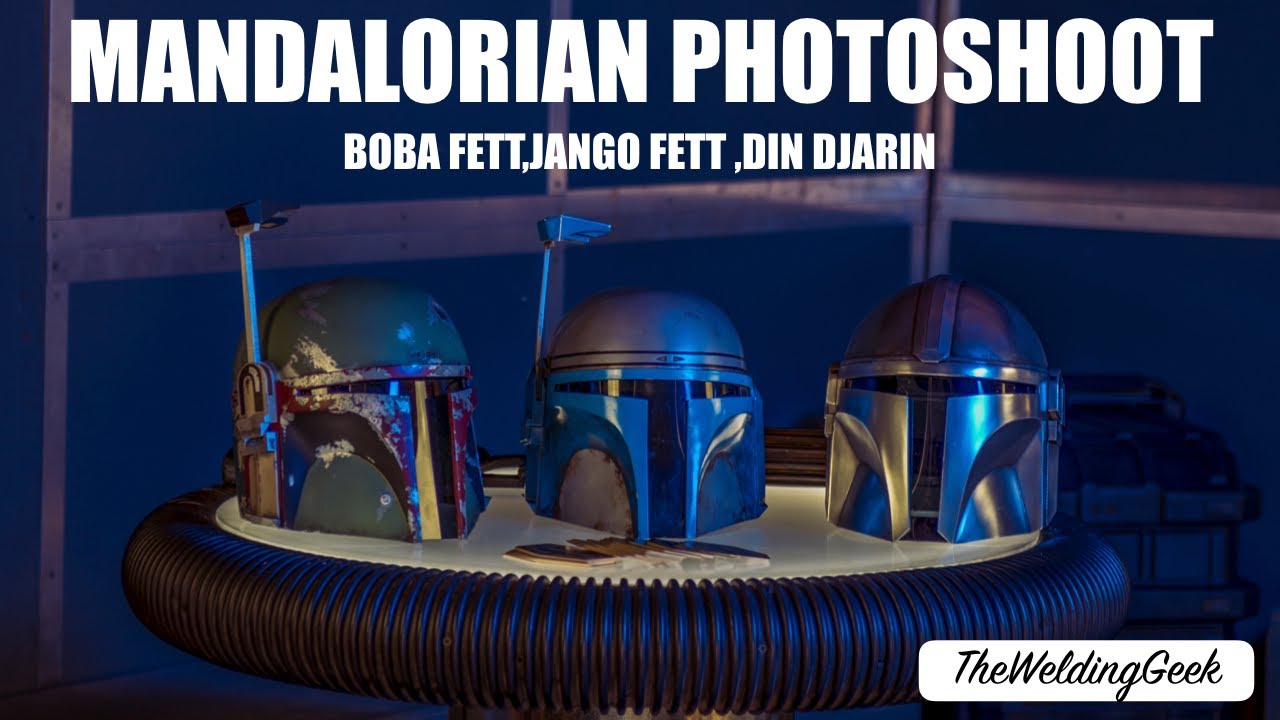 MANDALORIAN PHOTOSHOOT BOBA FETT, JANGO FETT, DIN DJARIN YouTube