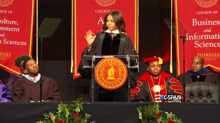 First Lady Michelle Obama Tuskegee University Comm...