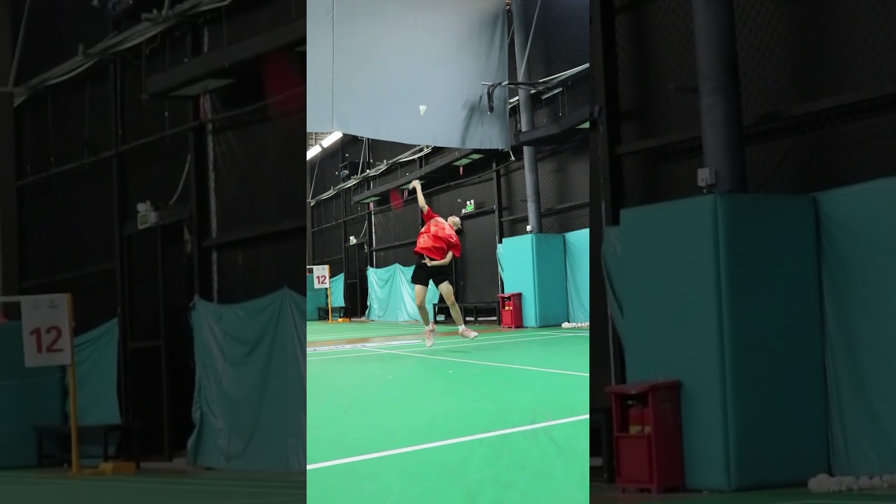Enjoyable badminton training🏸😊🫰