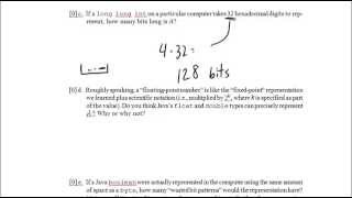 CPSC 121 2013W2 Sample Final Exam Questions: #4, screencast 1 (parts c, d, & e)