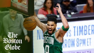 Boston Celtics&#39; Jayson Tatum on media criticism, Game 3 win against Cavaliers