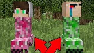 НУБ И ПРО СТАЛИ КРИПЕРАМИ В МАЙНКРАФТЕ! ЧТО ТЕПЕРЬ МЫ МОЖЕМ ДЕЛАТЬ? СЕКРЕТ MINECRAFT ТРОЛЛИНГ