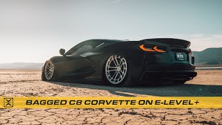 Bagged C8 Corvette on e-Level+ | CarLifestyle (4K)