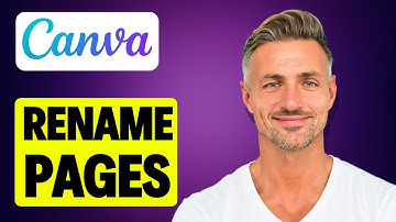 How To Rename Pages in Canva - 2025