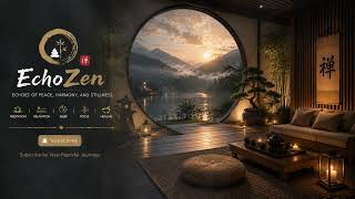 🍃 EchoZen | Peaceful Zen Music for Meditation, Relaxation, Sleep, Study & Healing 🌿
