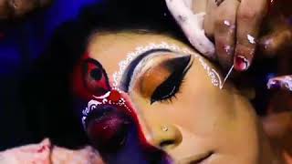 Mahalia special , #Durga_kali makeup #durga #kali #one_side_durga#one_side_kali