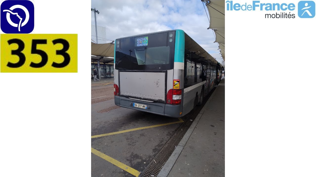 [RATP] Ligne 353 en Lion's City / Line 353 by Lion's City / Lion's City ...
