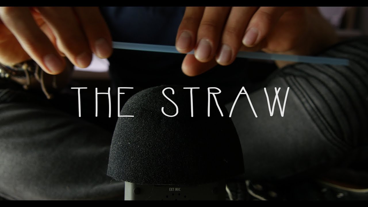 ASMR | The Straw (Binaural, 4K)