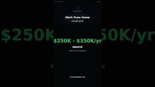 $250K - $350K/yr Working From Home | Sr. Infrastructure Security Engineer #Shorts