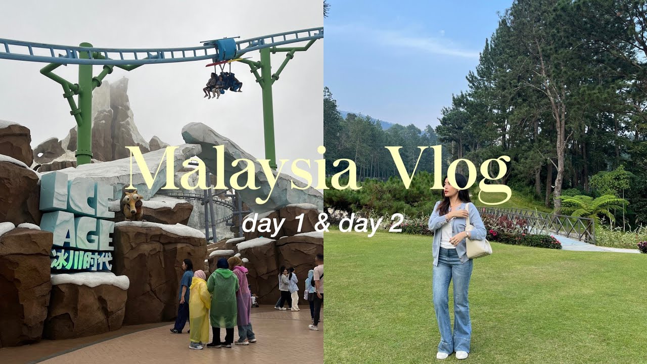 Malaysia Vlog | Day 1 & 2, Genting Premium Outlet, Genting Skyworlds