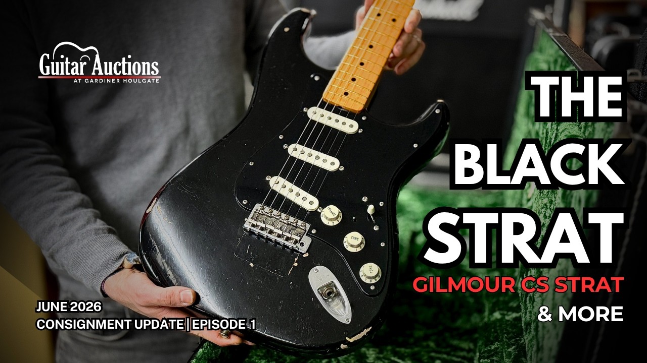 1959 Strat, Gilmour Black Strat & Rare Lefty Guitars! | June 2026