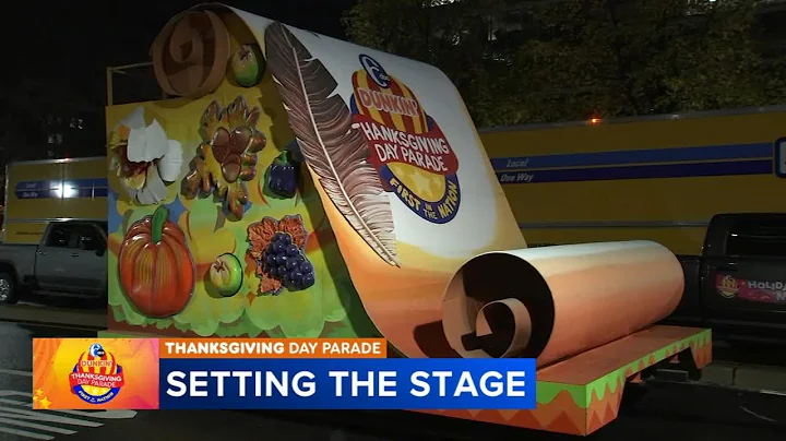 Preview of floats in 6abc Dunkin' Thanksgiving Day Parade