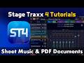 Sheet Music &amp; PDF Documents in Stage Traxx 4 | Tutorial #10