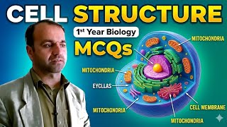 Cell Structure MCQs for MDCAT & 1st Year Biology | Most Repeated Questions!