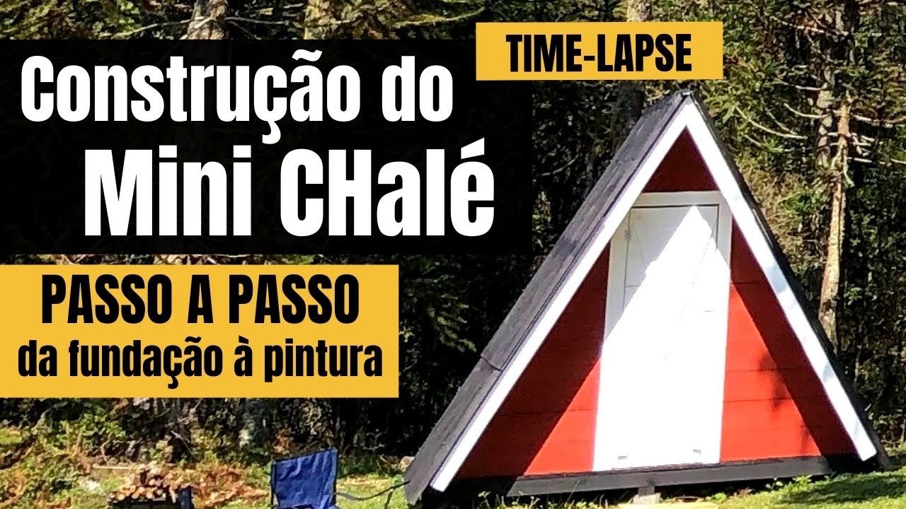 TIMELAPSE - 12 horas em 12 minutos | Tour de como ficou o mini chalé