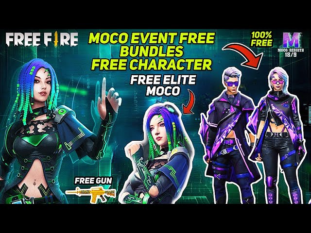 Free Fire Elite Moco Hacker's Store Event (September 2021) Details - Free  Fire Booyah!