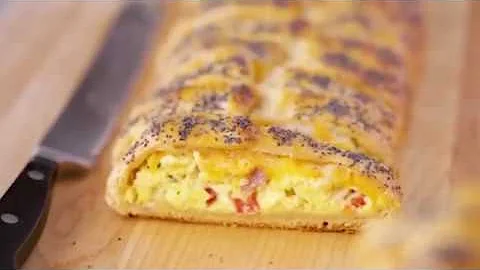 Grands! Crescents Ham and Egg Breakfast Braid | Pi...