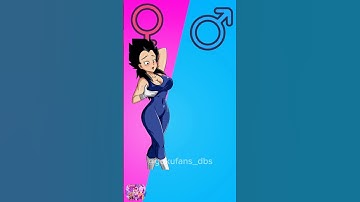 Gender Swap | Super Dragon ball Character #shorts #dbs #dragonball #goku