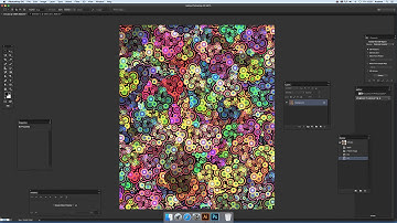How to use Illustrator EPS files to create Photoshop patterns  tutorial