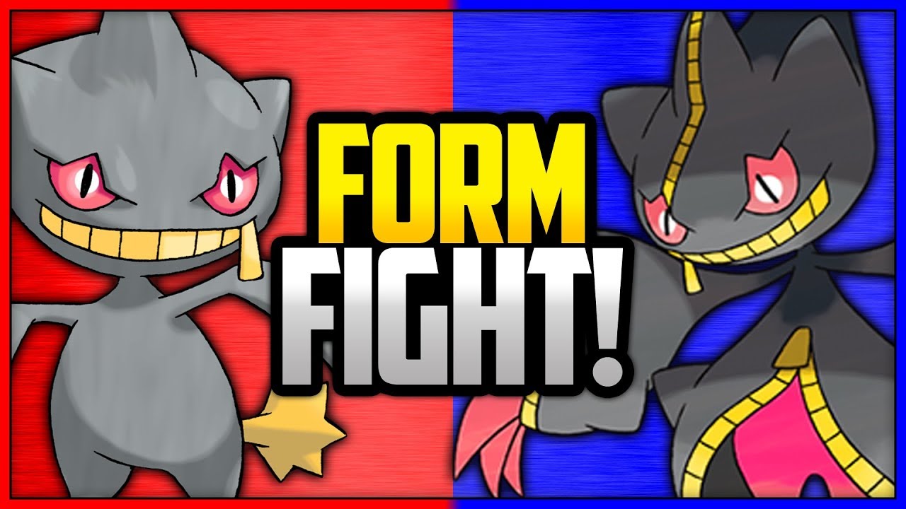 Banette vs Mega Banette  Pokémon Form Fight 