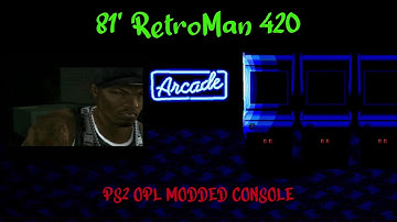 PS2 Retro OPL Loaded Hdd Showcase PSX Games Setup