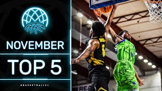 Top 5 BLOCKS | November | Basketball Champions League 2021