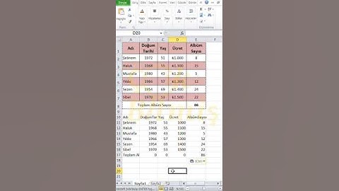 Excel Herkesin Bilmesi Gereken Yapıştırma Seçenekleri Part 3
