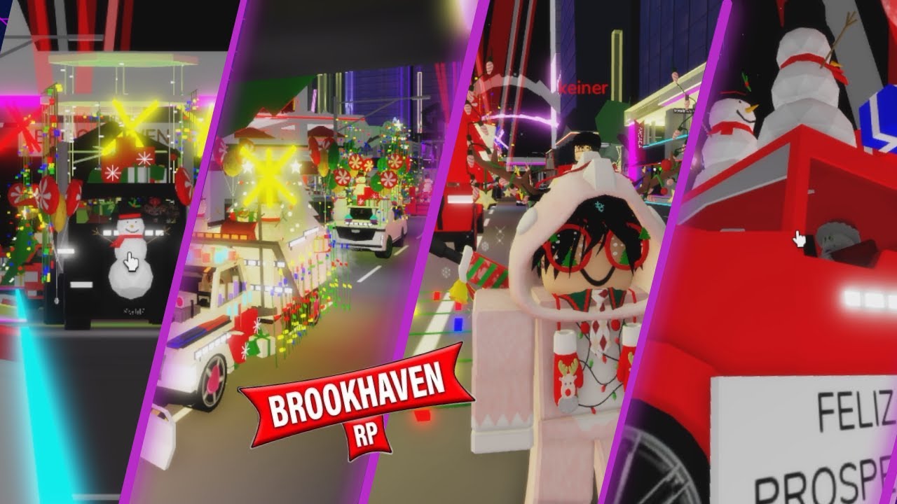 DESFILE NAVIDAD EN BROOKHAVEN🎄🎅