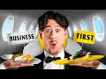 WO schmeckt es BESSER? Business vs. First Class!