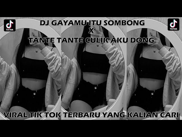 DJ GAYAMU ITU SOMBONG X TANTE TANTE CULIK AKU DONG  (Slowed & Reverb)VIRAL TIK TOK YANG KALIAN CARI🎵 class=