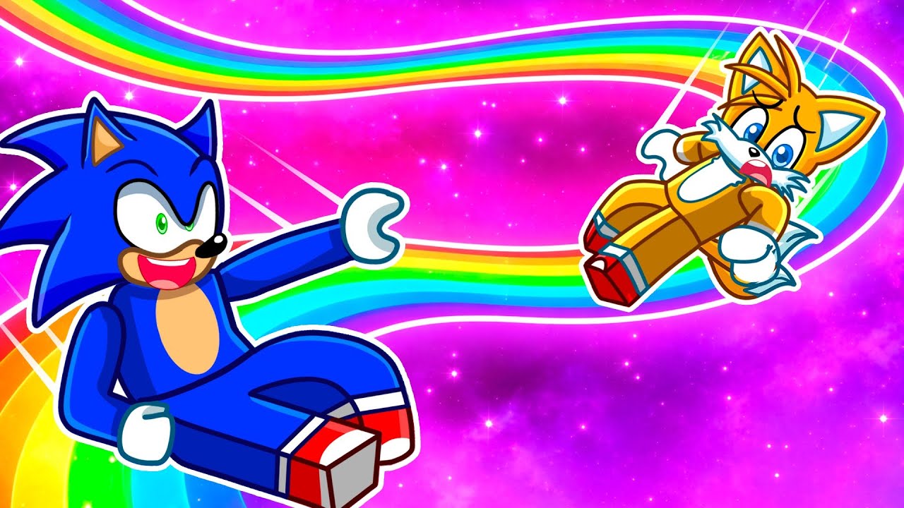 Sliding 4,116,972 MPH on a RAINBOW in Roblox!