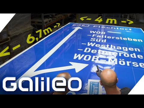 Video: Wie sieht ein windiges Straßenschild aus?